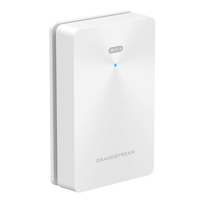 Punto de acceso Wi-Fi 6 de pared IN-WALLWI-FI 6  DUAL-BAND 1.77 GBPS 3 X GIGABIT POE PORTS , color Blanco, marca Grandstream  GWN7661