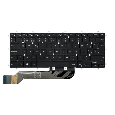 Teclado para portátil DELL 3490 7460 5468 04MN6Y sin marco, negro Español ORG