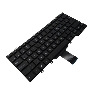 Teclado para portátil DELL Latitude 5300 7300 01VY95 i5-8 SIN MARCO ESPAÑOL NEGRO SP/LA (ORG)