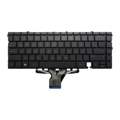 Teclado para portátil HP ENVY X360 13-AY 13-BD CONVERTIBLE 15-ES 15M-ES 16-F 13-BA i5-11 BACKLIGHT SIN MARCO NEGRO ESPAÑOL