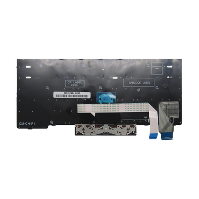 Teclado para portátil Lenovo X280 X390 A285 L13 (No Yoga) 01YP083 Con Marco Con Trackpoint, Color Negro, Idioma Español (ORG)