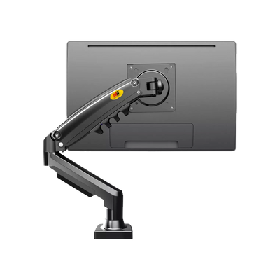 Brazo soporte ergonómico para 1 monitor tipo VESA 17-30" Resorte de gas y Admin de cables, color Negro NB F80 NB F80, marca North Bayou