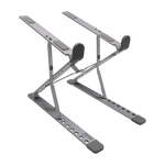 Base portable de aluminio tipo stand de 7-posiciones Hasta 15.6-PULG, Color Plateado, marca XUE® ZX
