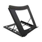 Base Stand para portátiles 5-POSIC metálica color negro, marca XUE®