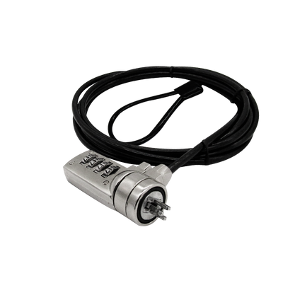 Guaya de seguridad para portátil de 4-Dígitos 1.8M 3.5MM SLOT STD XUE® (CLAVE)