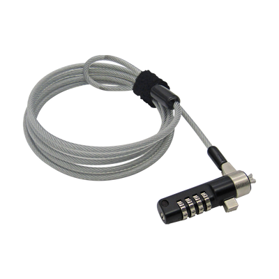 Guaya de Seguridad 4-DIGITOS 2MT/4.2MM Noble Wedge para Laptops Dell