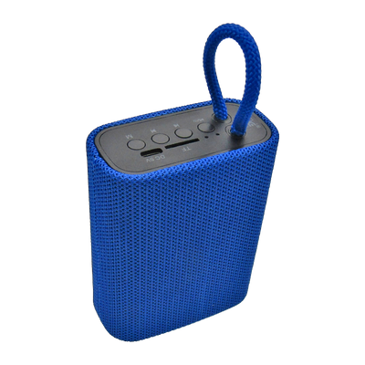 Parlante Bluetooth 5.3, 5W, 10M, USB-C, BATT 500MAH, AZUL, XUE®