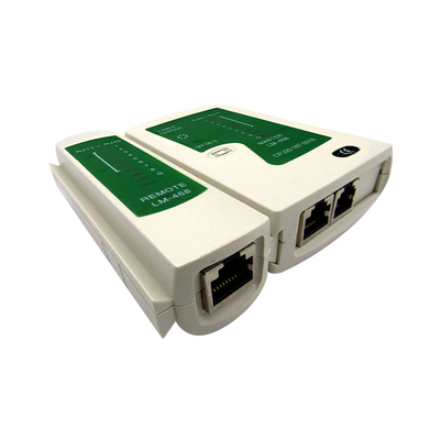 Tester para cables RJ45 UTP CAT5E y CAT6 marca XUE®