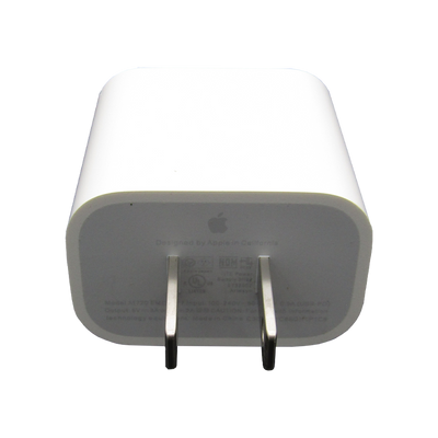 Cargador para APPLE IPHONE 5V-3A o 9V-2A 18W A1720 BLANCO /USB-C
