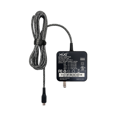 Cargador de corriente XUE® para portátil Type-C 20V-3.25A/15V-3A/9V-2A/5V-2A 65W / USB-C