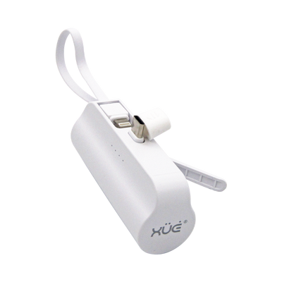 Batería para SMARTPHONE USB-C / CBL LIGHTNING 4.000MAH OUTPUT 5V-2.1A 10W (BLANCO)