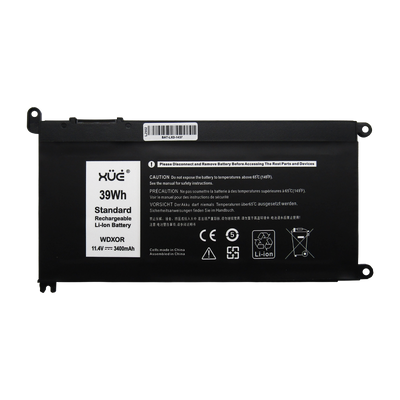 Batería XUE® para portátil DELL Latitude 3380 3480 3490 3580 3590 11.4V-3400mAh 39WH 3-CELL CI5-8 WDX0R (CORTA)