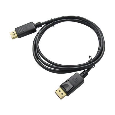 Convertidor Displayport a Displayport 1.8m v1.2 4K AWG32 (Black) marca XUE®