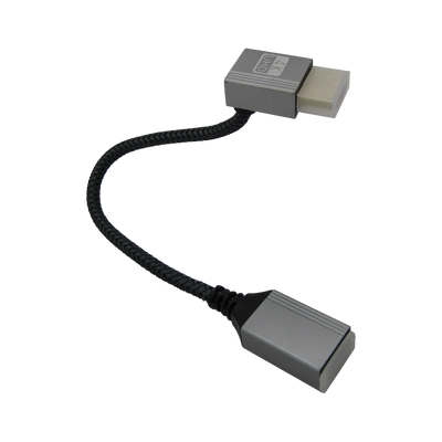 Extensor HDMI 4K/60HZ 90° 15CM, color Negro, marca XUE®