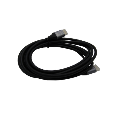 Cable HDMI V2.1 4320P 8K 3M MACHO A HDMI MACHO NEGRO 19+1 30AWG OD 6.0MM XUE®