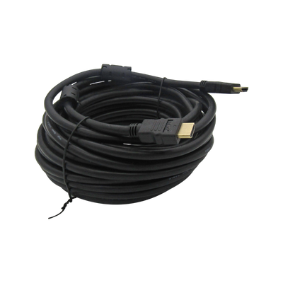 Cable HDMI v2.0 2160p 10M Macho a HDMI Macho Negro 4K 3D 19+1 26AWG OD 7.3MM CON FILTROS XUE®