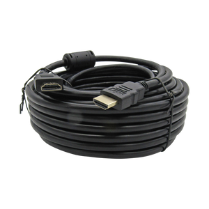 Cable HDMI v2.0 2160p 15M Macho a HDMI Macho Negro 4K 3D 19+1 24AWG OD 7.3MM 1/FILTRO XUE®