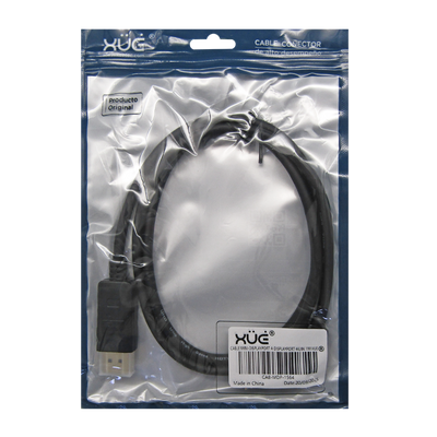 Cable MINI-Displayport a Displayport 4K 3840*2160 NEGRO  1M, marca XUE®