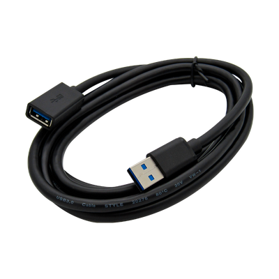 Cable Extensor USB 3.0 2M 5GBPS 26/30AWG (NEGRO) XUE®