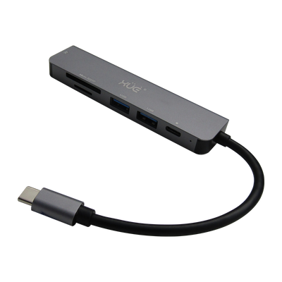Docking Station XUE® 6-1 Tipo-C 3.1 Gen1 a 1 * HDMI 4K + PD 100W + 1*USB3.0 + 1*USB2.0 + SD/TF