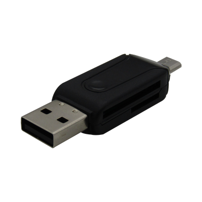 Convertidor Micro USB OTG a USB 2.0 Adapter SD Card Reader XUE®
