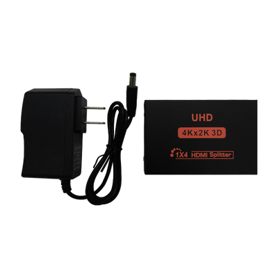 Splitter de video HDMI V1.4 a 4 Puertos HDMI 1080p & 4k marca XUE®