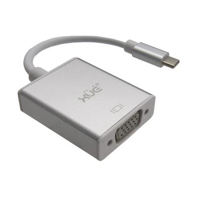 Convertidor USB-C a VGA FHD 1080P (PC y Mac), Marca XUE®