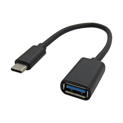 Convertidor OTG USB-C a USB 3.0 Hembra, Negro, marca XUE®