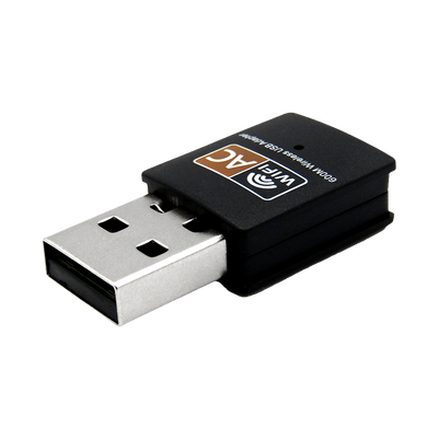 Adaptador USB 2.0 WIFI Dual Band 600Mbps 802.11B/G/N (RTK 8811AU) marca XUE®