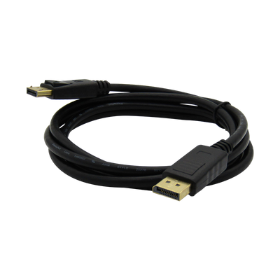 Convertidor Displayport a Displayport 1.8m v1.2 4K AWG32 (Negro) marca XUE®