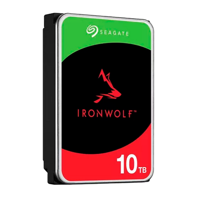 Disco duro para NAS SATA 3.5 10TB 7200RPM 256MB SEAGATE IRONWOLF ST10000VN000