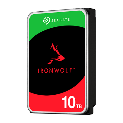 Disco duro para NAS SATA 3.5 10TB 7200RPM 256MB SEAGATE IRONWOLF ST10000VN000