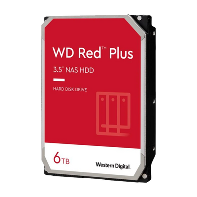 DISCO DURO NAS SATA 3.5" 6TB 5400rpm 64MB WD Red WD60EFRX