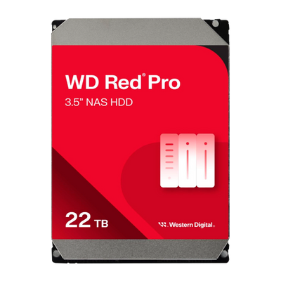 DISCO DURO NAS SATA 3.5" 22TB 7200RPM 512MB WD RED PRO WD221KFGX