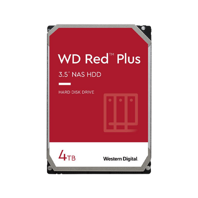 Disco duro NAS SATA 3.5 4TB 5400RPM 256MB WD RED PLUS WD40EFPX