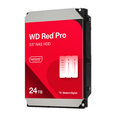 DISCO DURO NAS SATA 3.5" 24TB 7200RPM 512MB WD RED PRO WD240KFGX