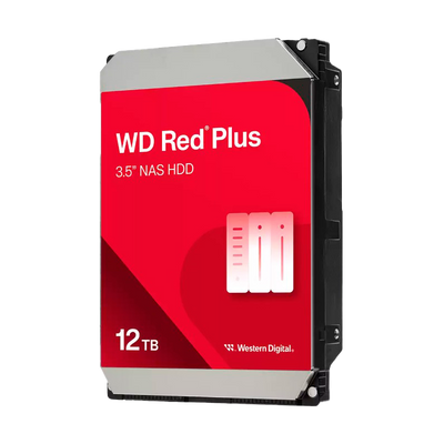 DISCO DURO NAS SATA 3.5 12TB 7200RPM 512MB WD RED PLUS WD120EFGX