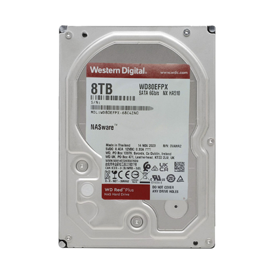 Disco Duro NAS SATA 3.5 8TB 5640RPM 256MB WD RED PLUS WD80EFPX