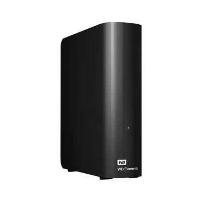 Disco Duro USB 3.0 3.5 10TB EXT. WESTERN DIGITAL ELEMENTS WDBWLG0100HBK-NESN