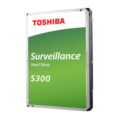 Disco duro para Videovigilancia SATA 3.5" 8TB 7200RPM 256MB TOSHIBA N300 HDWT380UZSVA