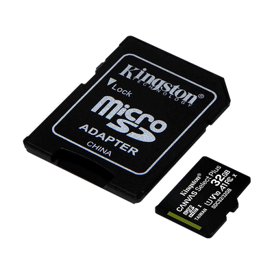 Memoria Micro SD 32GB Class 10 Kingston Canvas SDS2/32GB con Adapt