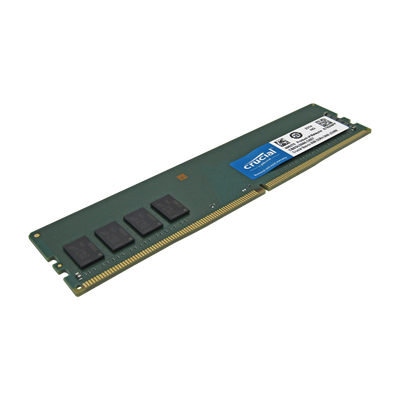 Memoria RAM para Desktop DDR4 PC4-21300 8GB 2666MHZ CL19 1.2V Crucial Basics CB8GU2666