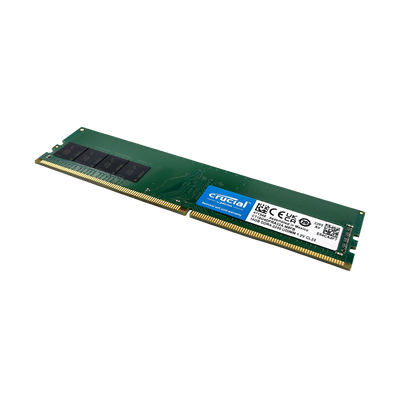 Memoria RAM para desktop DDR4 PC4-25600 16GB 3200MHZ CL22 1.2V 16C Crucial CT16G4DFRA32A (workstations)