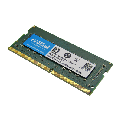 Memoria RAM para Laptop  DDR4 PC4-21300 8GB 2666MHZ CL19 1.2V LAPTOP CRUCIAL BASIC CB8GS2666