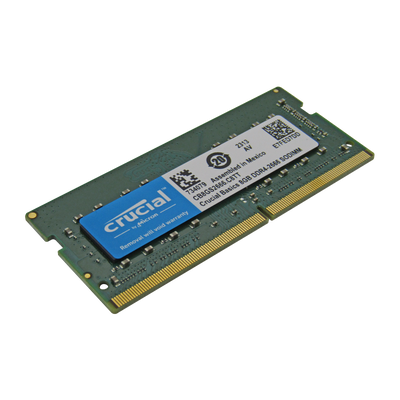 Memoria RAM para Laptop  DDR4 PC4-21300 8GB 2666MHZ CL19 1.2V LAPTOP CRUCIAL BASIC CB8GS2666