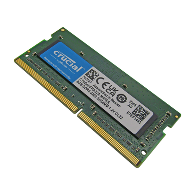 Memoria RAM para portátil DDR4 PC4-25600 8GB 3200MHZ CL22 1.2V 8C laptop Crucial CT8G4SFRA32A
