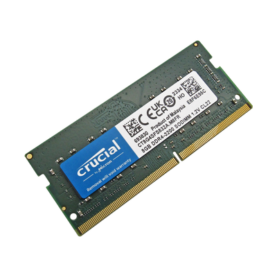 Memoria RAM para Laptop DDR4 PC4-25600 8GB 3200MHZ CL22 1.2V 8C LAPTOP CRUCIAL CT8G4SFS832A