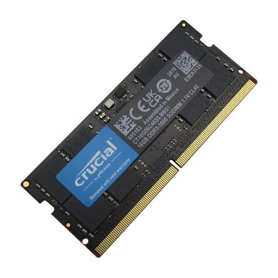 Memoria RAM para Laptop DDR5 PC5-44800 16GB 5600MHZ CL46 1.1V para Laptop, CRUCIAL CT16G56C46S5