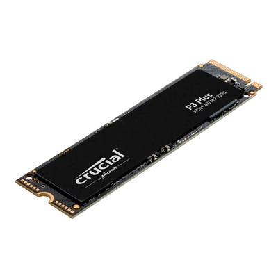 Disco de estado sólido SSD PCI-E 4.0 M.2 2280 4TB NVME P3 CT4000P3PSSD8 4100 MB/S, Color Negro, Marca Crucial