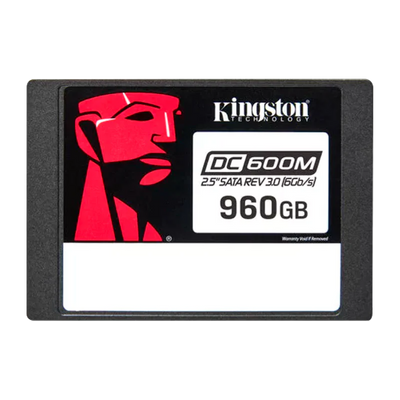 Disco de Estado Sólido para servidor 2.5 960GB SATA KINGSTON DC600M SEDC600M/960G 560/530Mbs